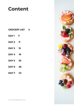 Meal Plan for Sweet Tooth